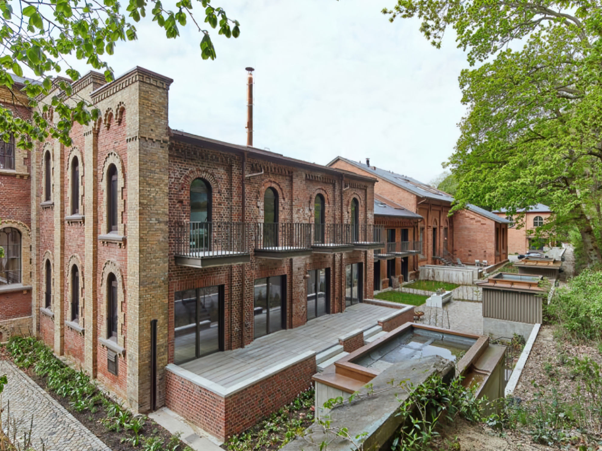 Waterworks in Hamburg